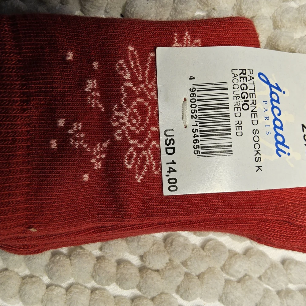 New Jacadi Size 29/30 2 pair Tights and 1 pair socks